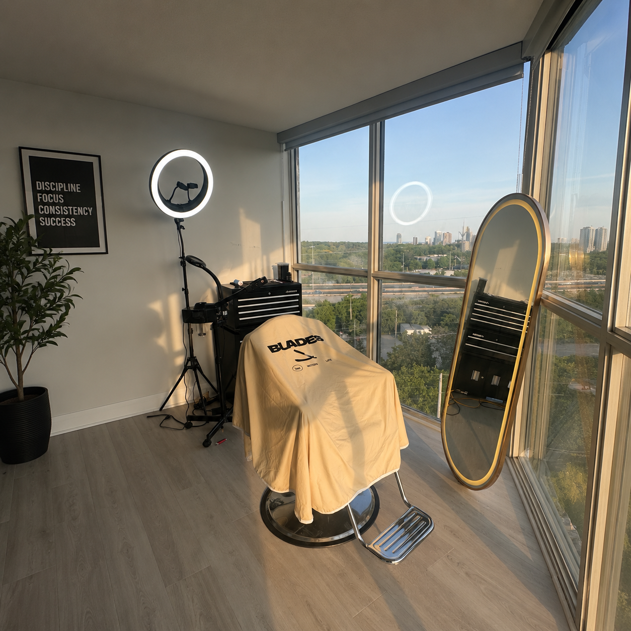 Inside Blades Studio
